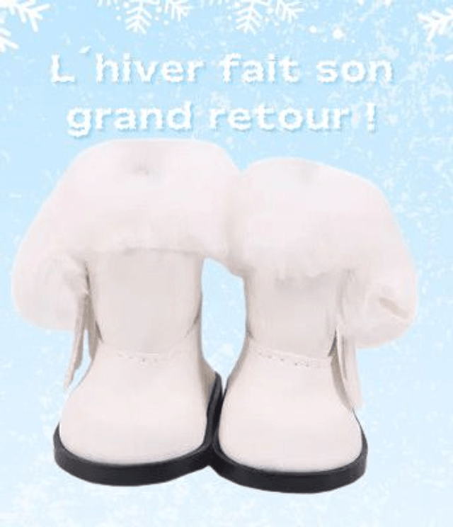 Bottes pour Poupée Paola Reina ou Les chéries de Corolle 