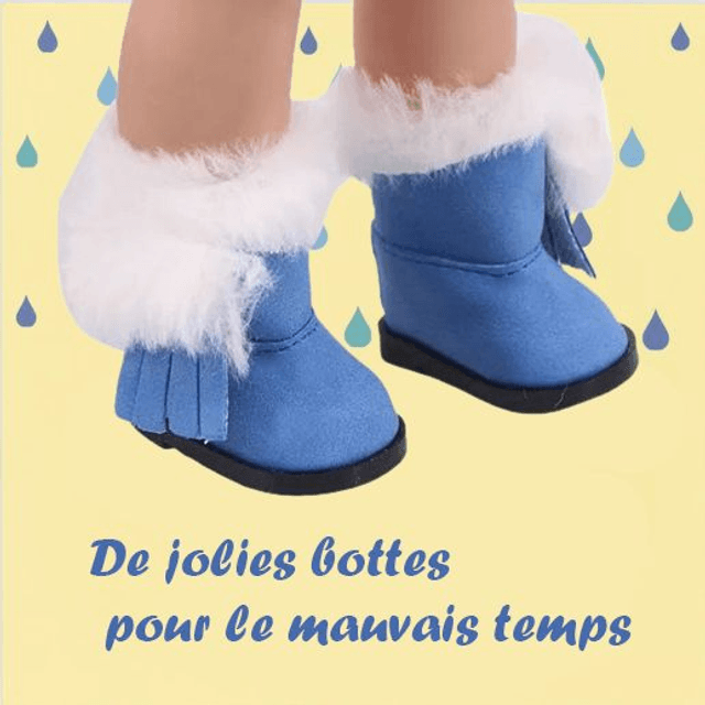 Bottes pour Poupée Paola Reina ou Les chéries de Corolle 