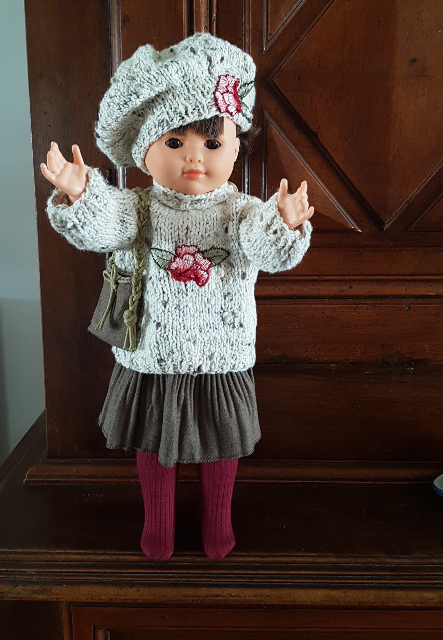 Ensemble pour poupée Marie-Françoise ou American Doll